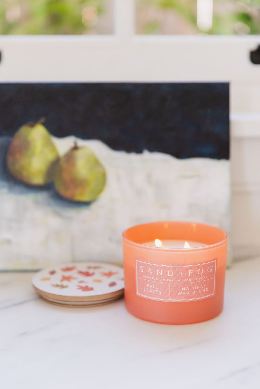 Fall Leaves 12 oz Cozy scented candle