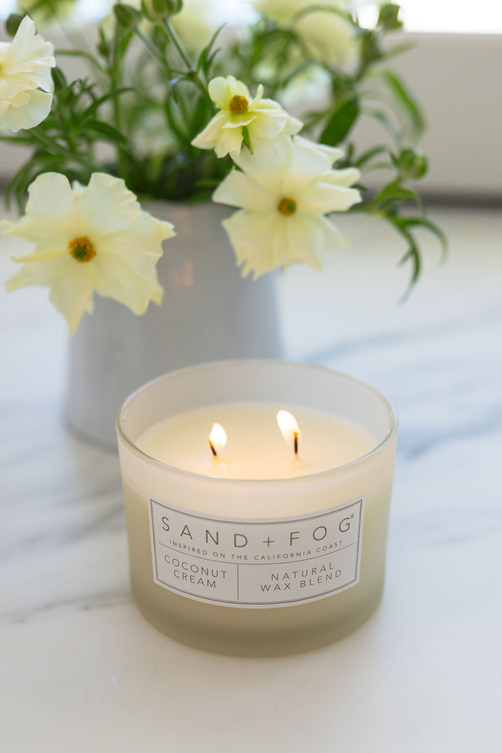 Coconut Cream 12 oz Cozy scented candle