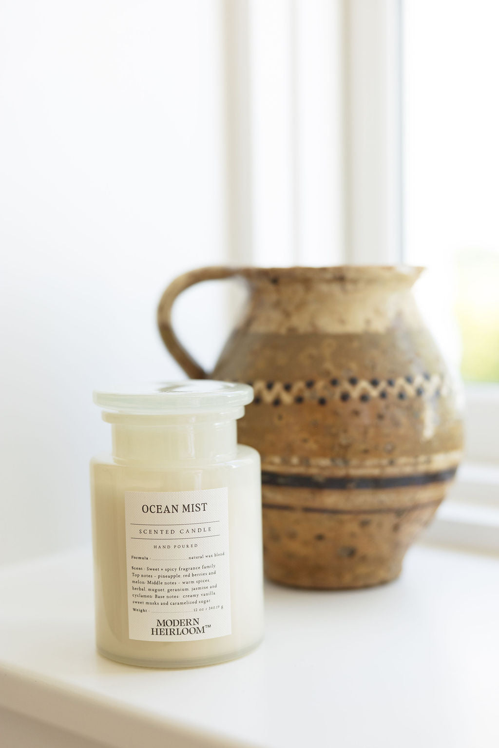 Ocean Mist 12 oz Cozy scented candle