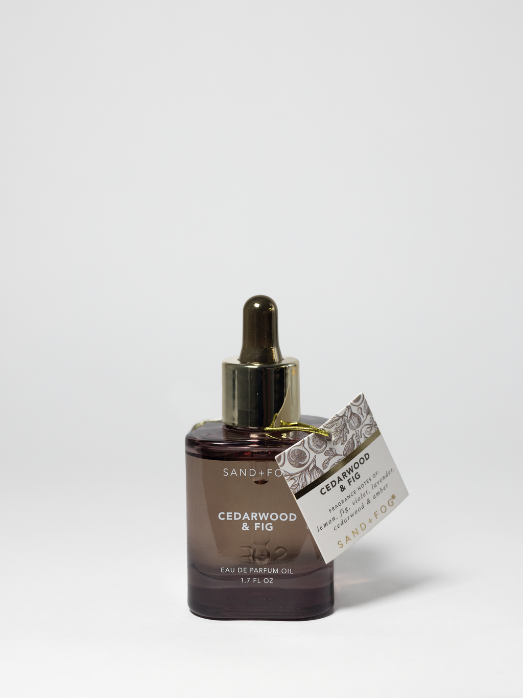 Cedarwood & Fig 50 ml Long-lasting Perfume Oil Dropper