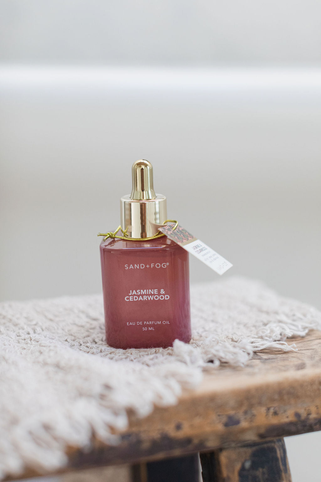 Jasmine & Cedarwood 50 ml Long-lasting Perfume Oil Dropper