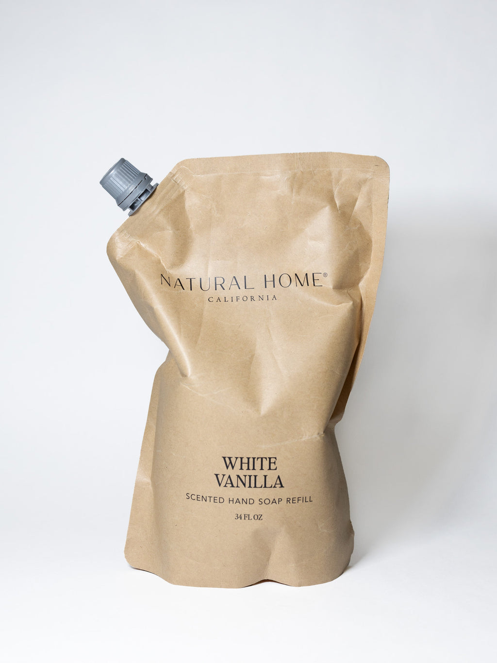 White Vanilla Natural Home 34 oz Gentle Liquid Hand Soap Refill Bag