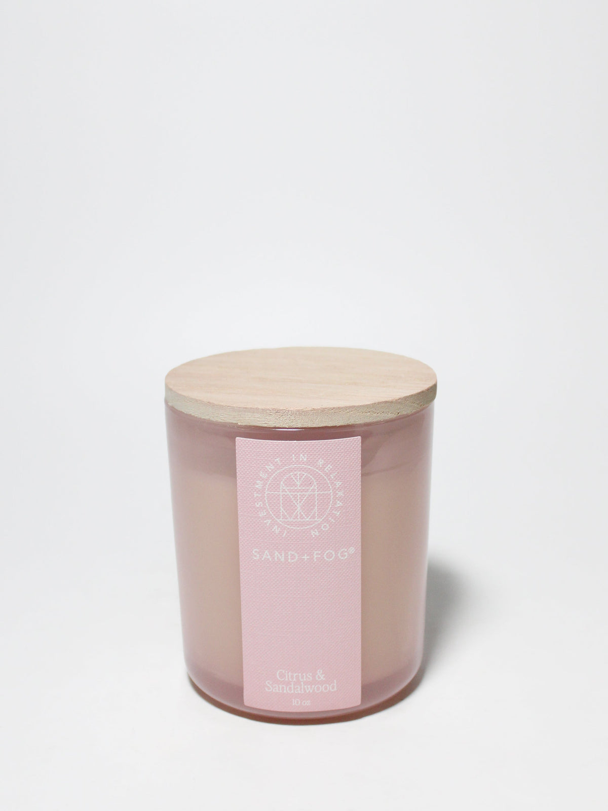 Citrus & Sandalwood 10 oz Cozy scented candle