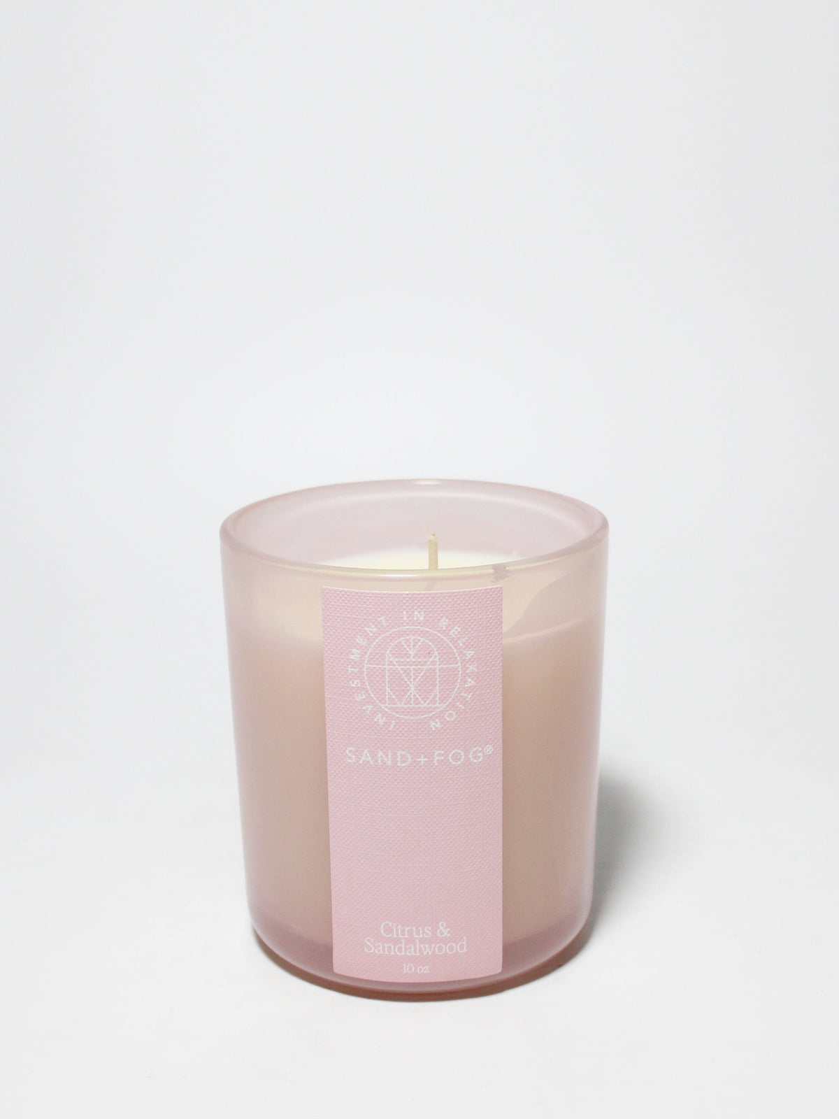 Citrus & Sandalwood 10 oz Cozy scented candle