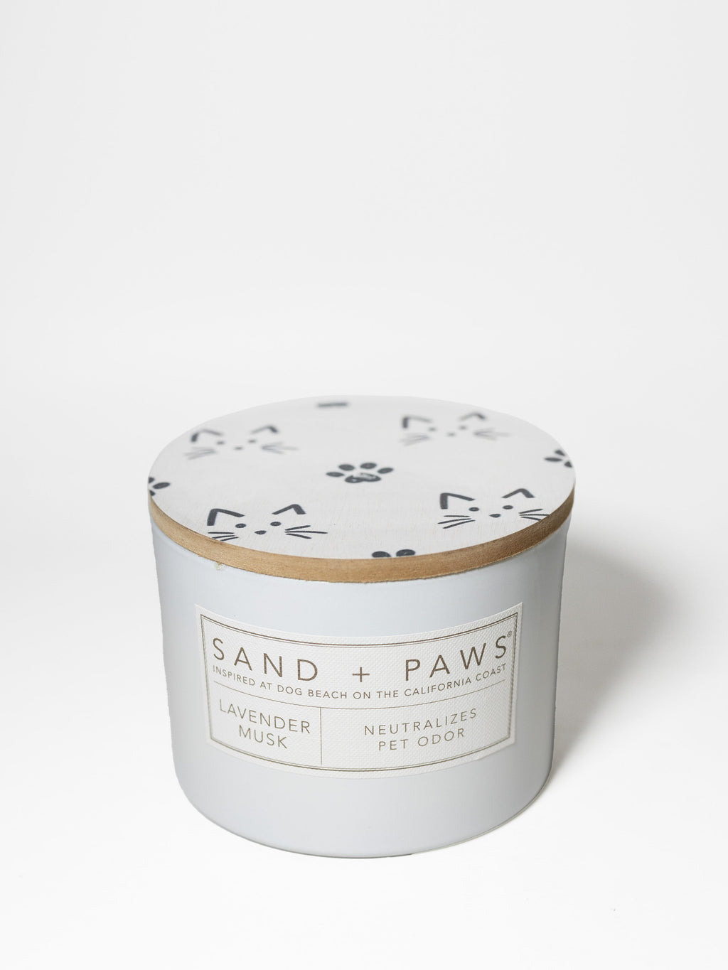 Sand + Paws Lavender Musk 12 oz Cozy scented candle
