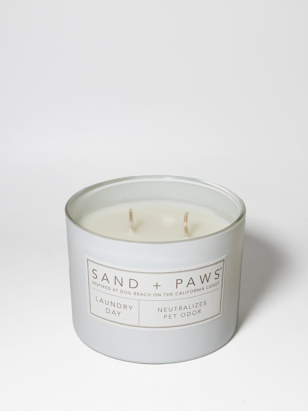 Sand + Paws Laundry Day 12 oz Cozy scented candle