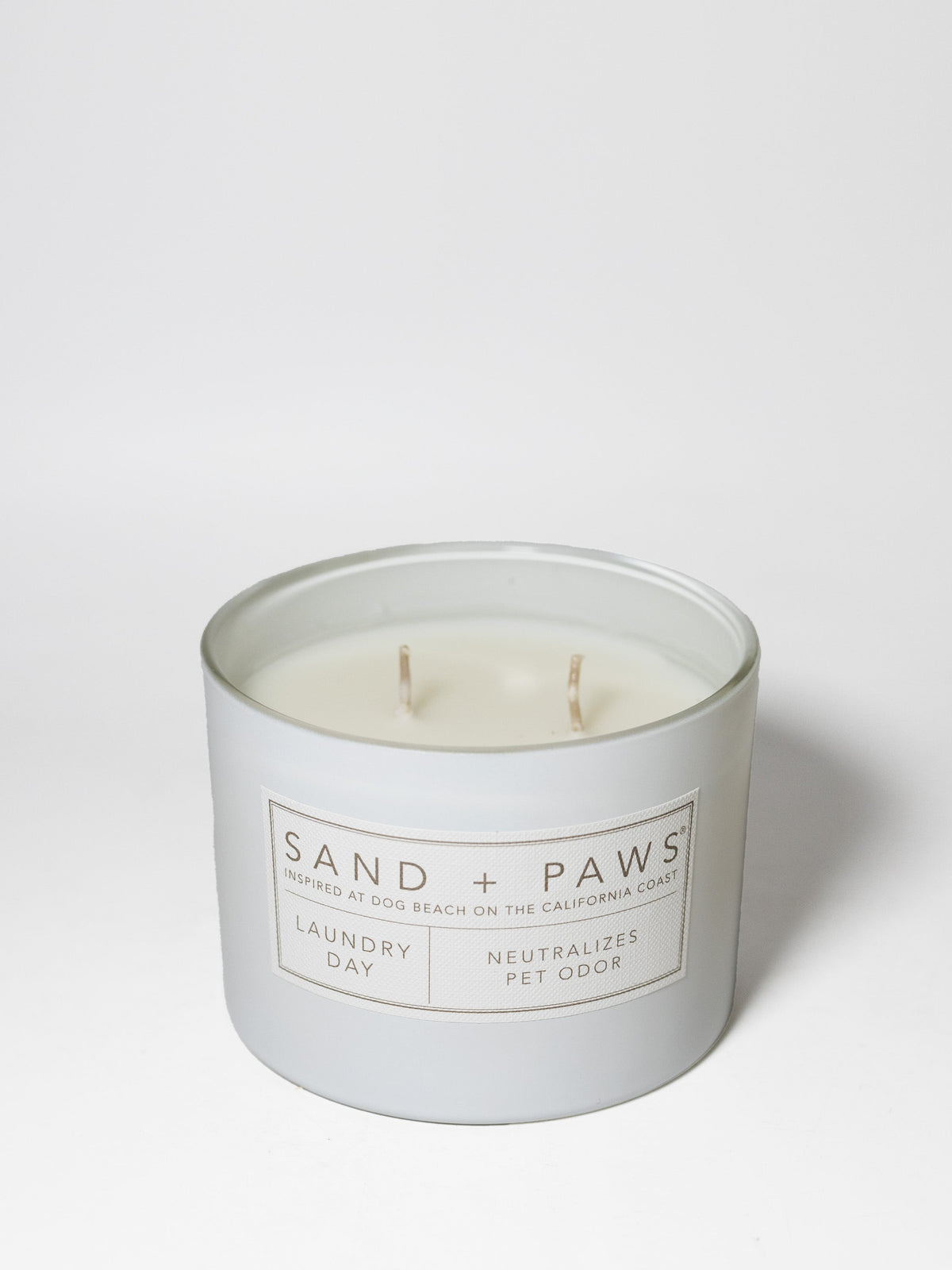 Sand + Paws Laundry Day 12 oz Cozy scented candle