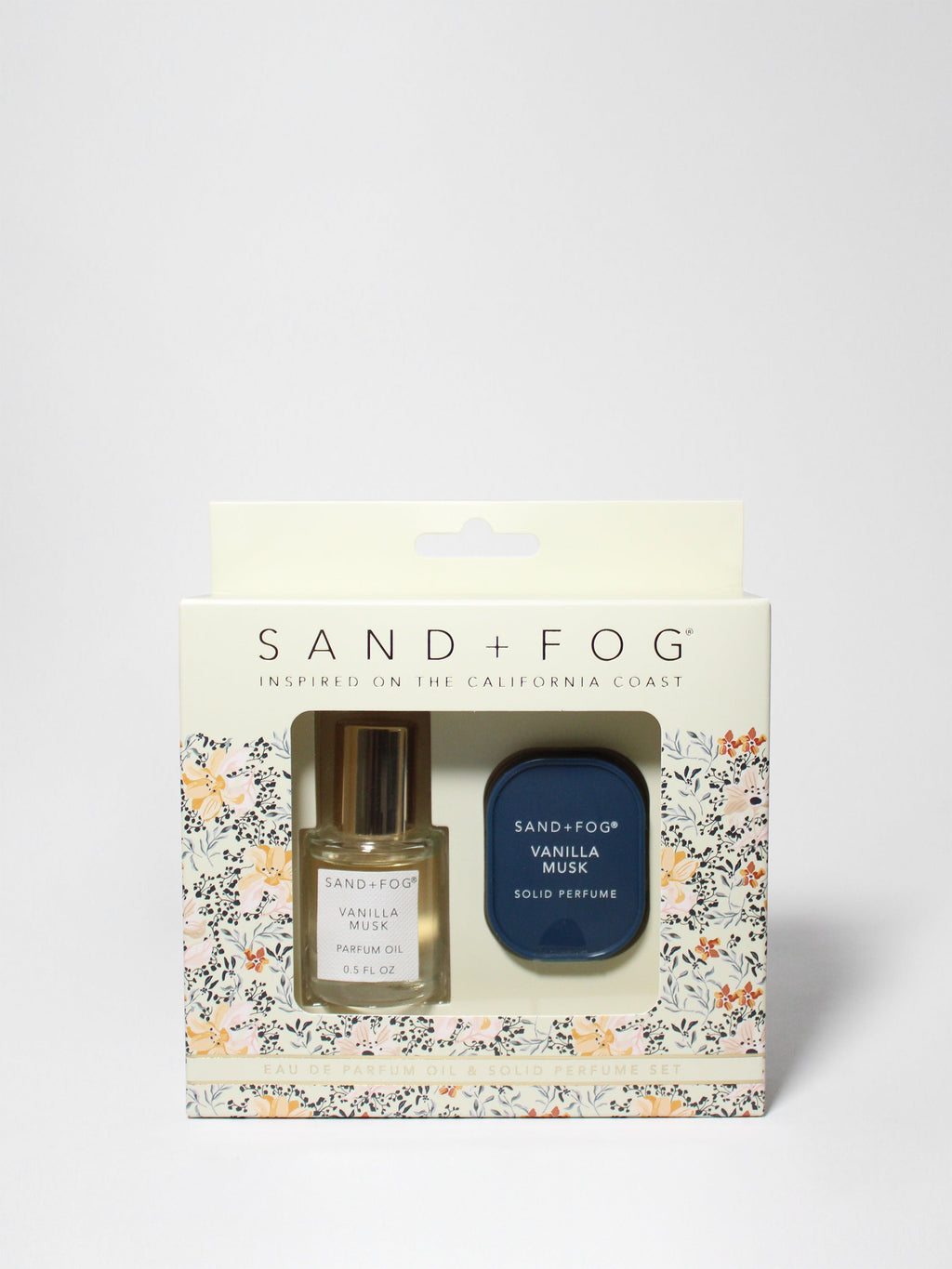 Perfume Oil Long-lasting Rollerball and Solid Perfume Set - Vanilla Musk