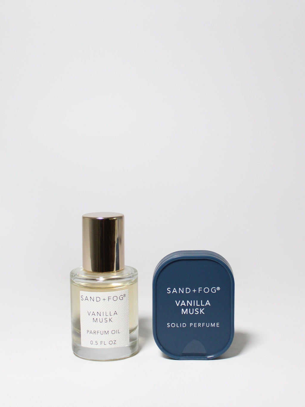 Perfume Oil Long-lasting Rollerball and Solid Perfume Set - Vanilla Musk