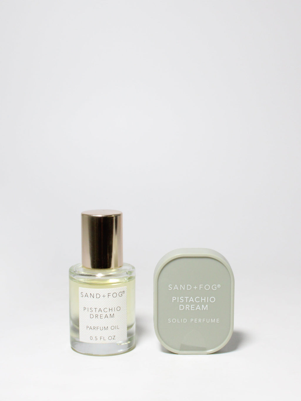 Perfume Oil Long-lasting Rollerball and Solid Perfume Set - Pistachio Dream