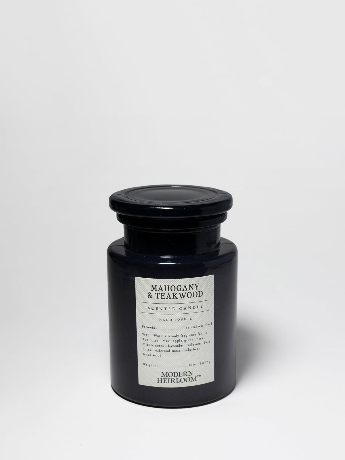 Mahogany & Teakwood 12 oz Cozy scented candle