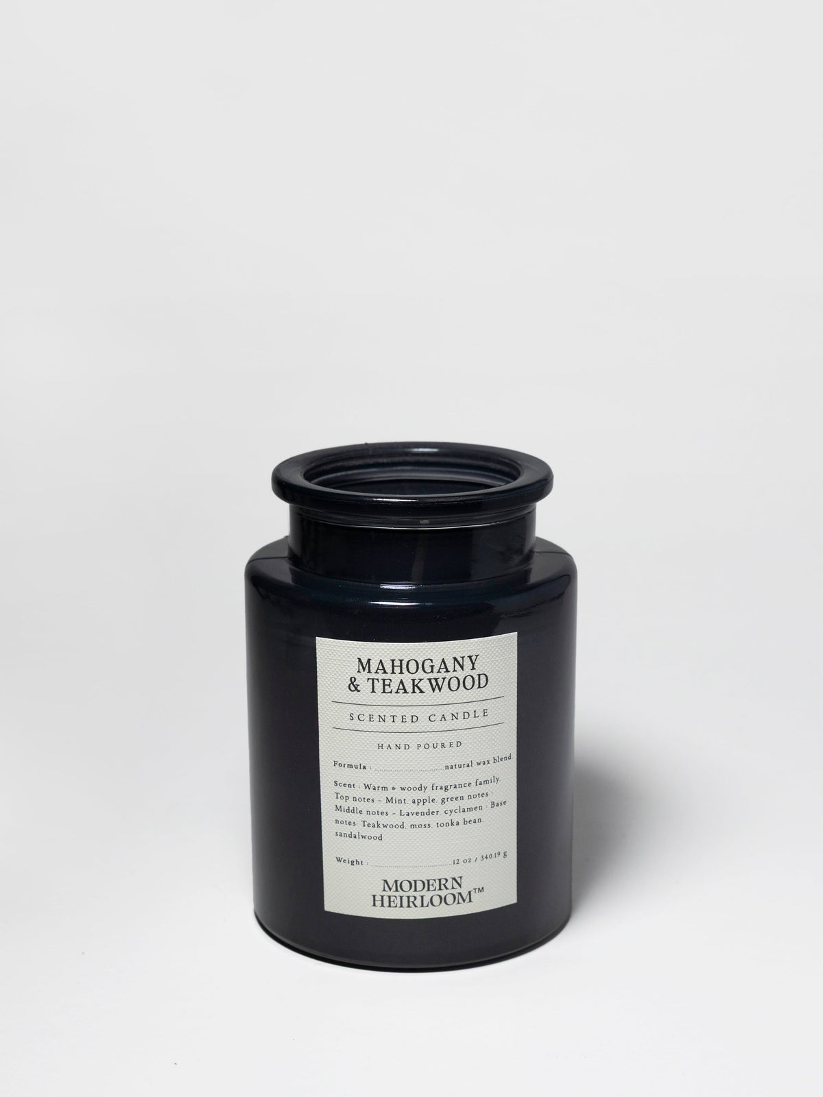 Mahogany & Teakwood 12 oz Cozy scented candle