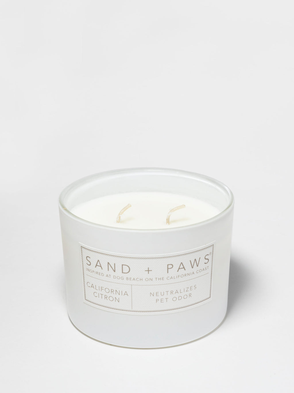 Sand + Paws California Citron 12 oz Cozy scented candle