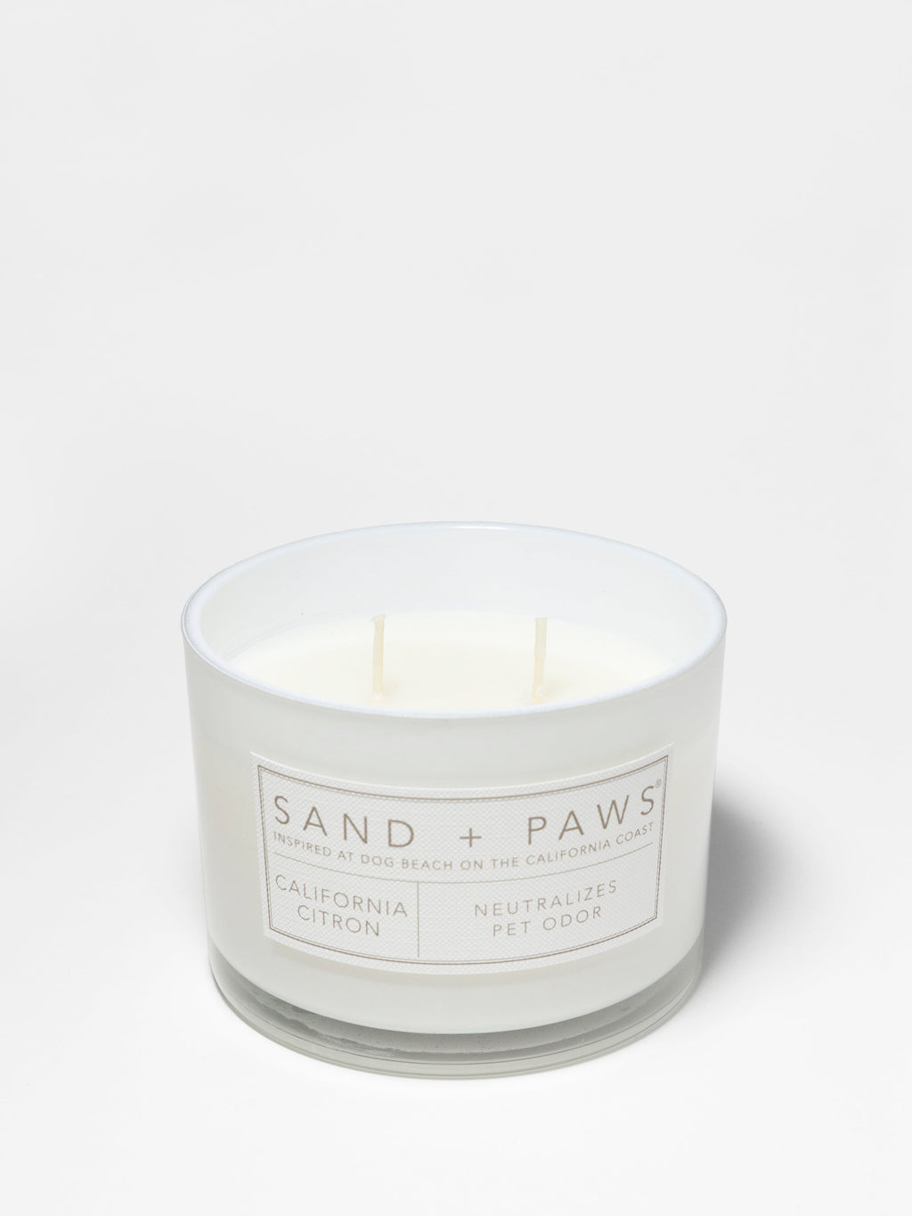 Sand + Paws California Citron 12 oz Cozy scented candle