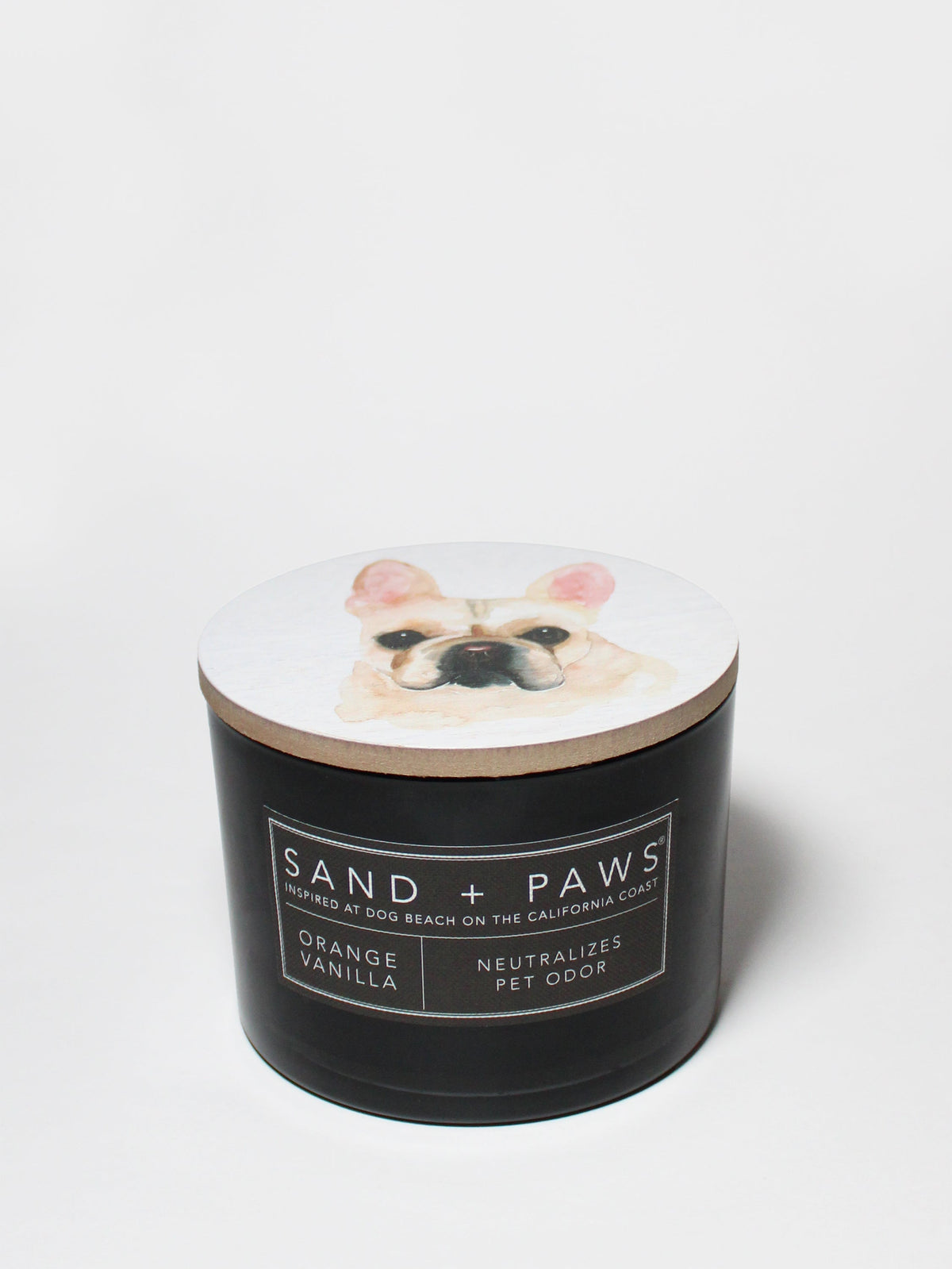 Sand + Paws Orange Vanilla 12 oz Cozy scented candle