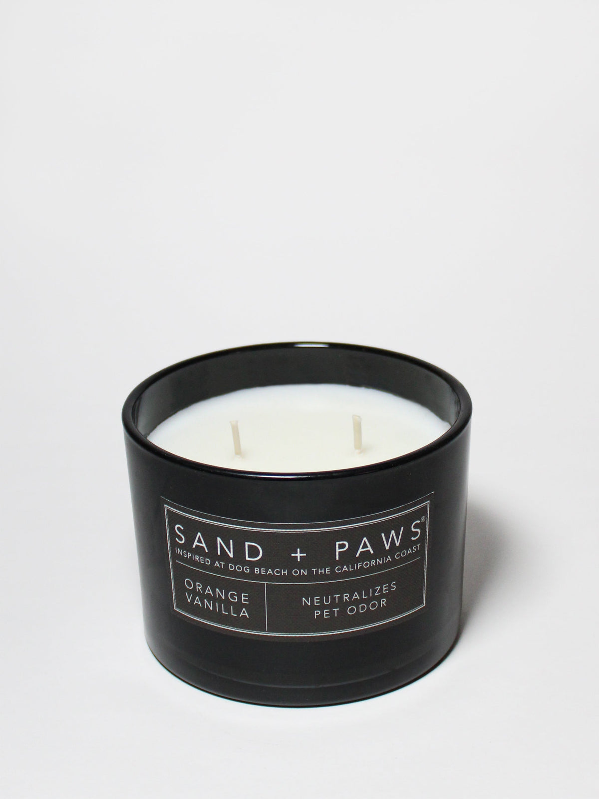 Sand + Paws Orange Vanilla 12 oz Cozy scented candle